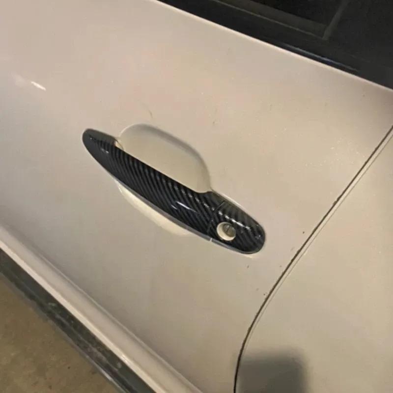 For Toyota Land Cruiser Prado 120 J120 LC120 2003 2004 2005 - 2008 2009 ABS Glossy Black Door Handle Cover Trims Car Accessories