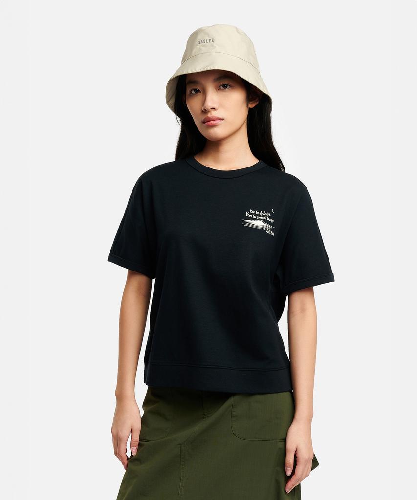 Aigle Graphic Short Sleeve T-Shirt Aas26Wtsh012Noi