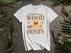 Acre Wood Pooh Organic Honey Winnie Hoodie Tshirt Men Women Unisex AD1009