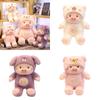 Cartoon Stuffed Animal Pig Plush Toy Gift Kids Pink White Purple Sizes Multiple