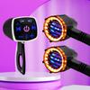 Waterproof Wireless Motorcycles Stereo Speakers 2 Inch Handlebar Mount MP3 Music Player AudioAmplifier System