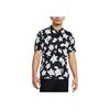 Under Armour Curry Bomber Slim Fit All Over Print Pullover Polo Shirt Men Polo Shirts Black 1383141-001