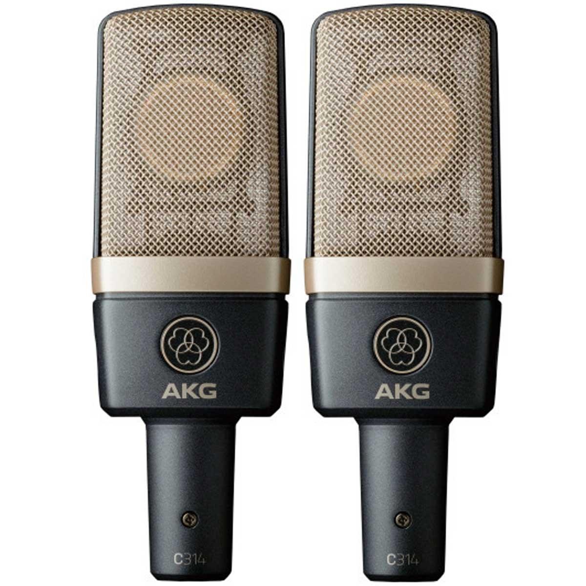 

AKG C314ST condenser microphone stereo pair