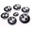 7 Stück Auto Frontemblem Heckemblem Radnabenkappe Aufkleber für bmw E46 E90 E60 F10 F11 F20 F30 F34 F01 G20 G21 G31 G38 X1 X3 X5 X7
