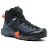 SALOMON X Ultra Simple Comfortable Non-Slip Wear-Resistant High-Top Hiking Shoes Unisex Hiking Shoes Black Blue 476865