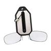 Ultra-Thin Foldable Pince-Nez Reading Glasses with Keychain