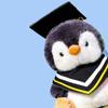 Cute Graduation Penguin Plush Toy Soft Stuffed Animal With Graduation Cap And Gown Graduation Gift For Class Of Students Friend