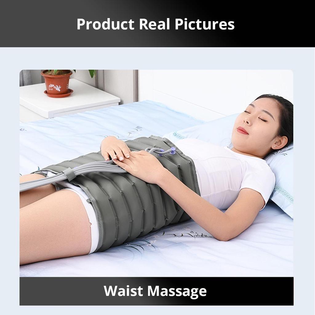 8-Cavity Electric Airbag Pressure Massager Wraps Arm Waist Leg Foot Massage Promote Blood Circulation Kneading Instrument