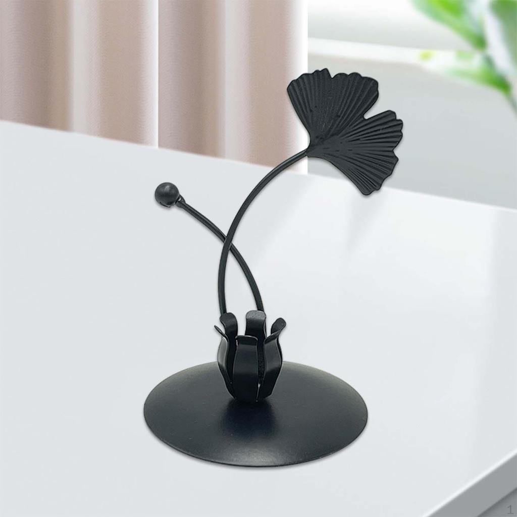 Flower Petals Candle Holder Coffee Centerpieces Taper Candlesticks Stand Wedding Christmas