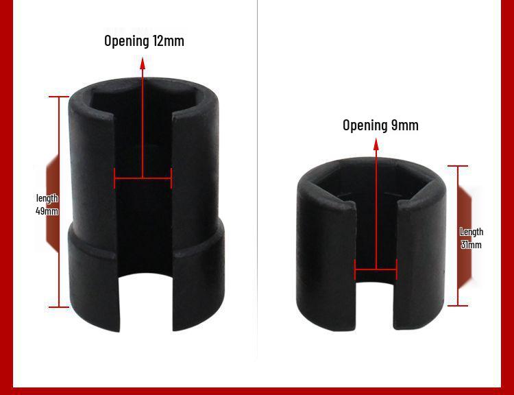 Sauerstoffsensor-Ausbauwerkzeugsatz mit großer Öffnung 22 mm für Kleinwagen