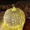 Halloween Twinkle Light Pumpkins Timer Starry Night Glass Pumpkins Fall Thanksgiving Decorations for Home Bedroom Bathroom Hallway