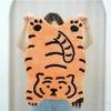Cute Shaped Cartoon Tiger Bedroom Bedside Rug Living Room Kitchen Bathroom Carpet Rug Foot Mat Soft Home Decor