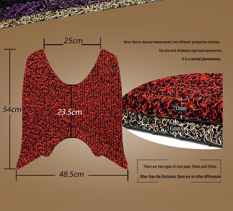 Yamaha Shangling ZY125T-8 Scooter Foot Pad Pedal Pad