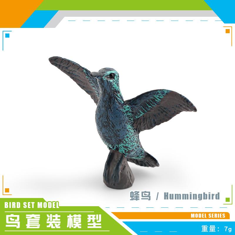 Simulated Birds Birds Animals Hummingbirds Roadrunner Mockingbirds Model Static Ornament Toys
