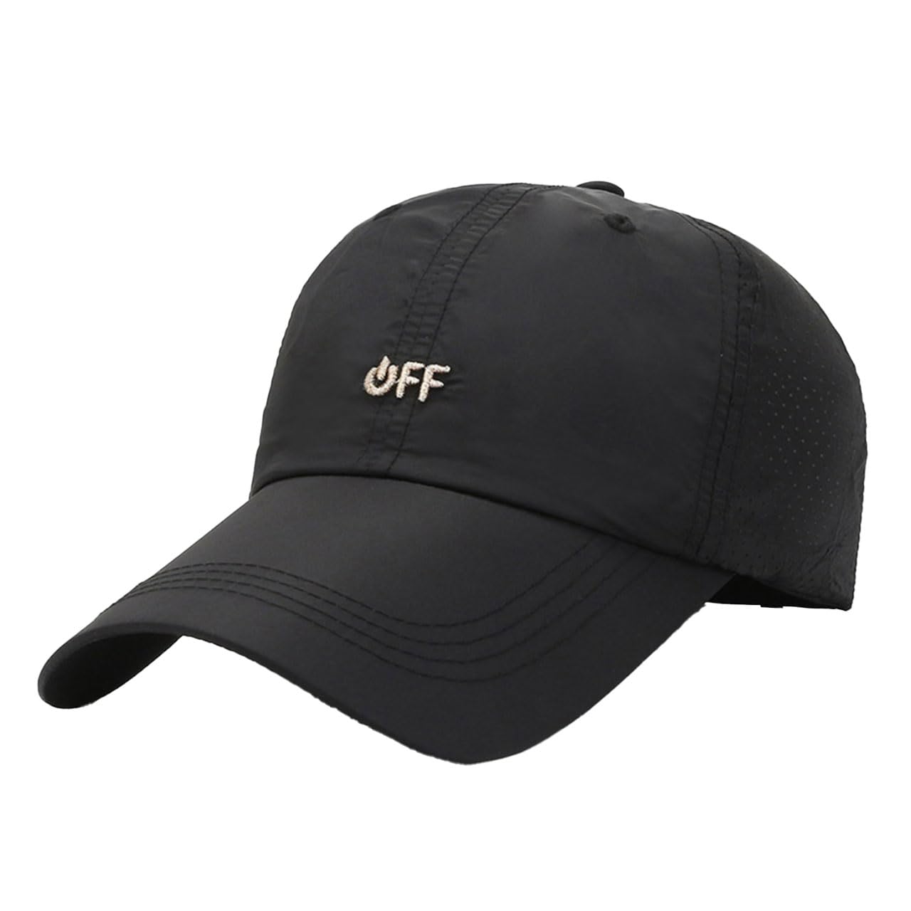 

Cap Hat Embroidered Design Outdoor Casual Simple Stylish CZA094 [White Fang] Men s (Black) чёрный