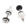 2Pcs Anti-Corrosion Toilet Tank Mounting Screw Kit Universal Fit Toilet Repair Parts for Hotel Apartment Bathroom Maintenance