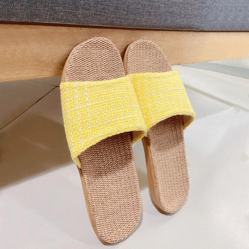 New Women's Comfortable EVA Lightweight Linen Slippers
