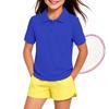 Kids Quick Dry Shirt with Collar for School Class Uniform and Everyday Wear