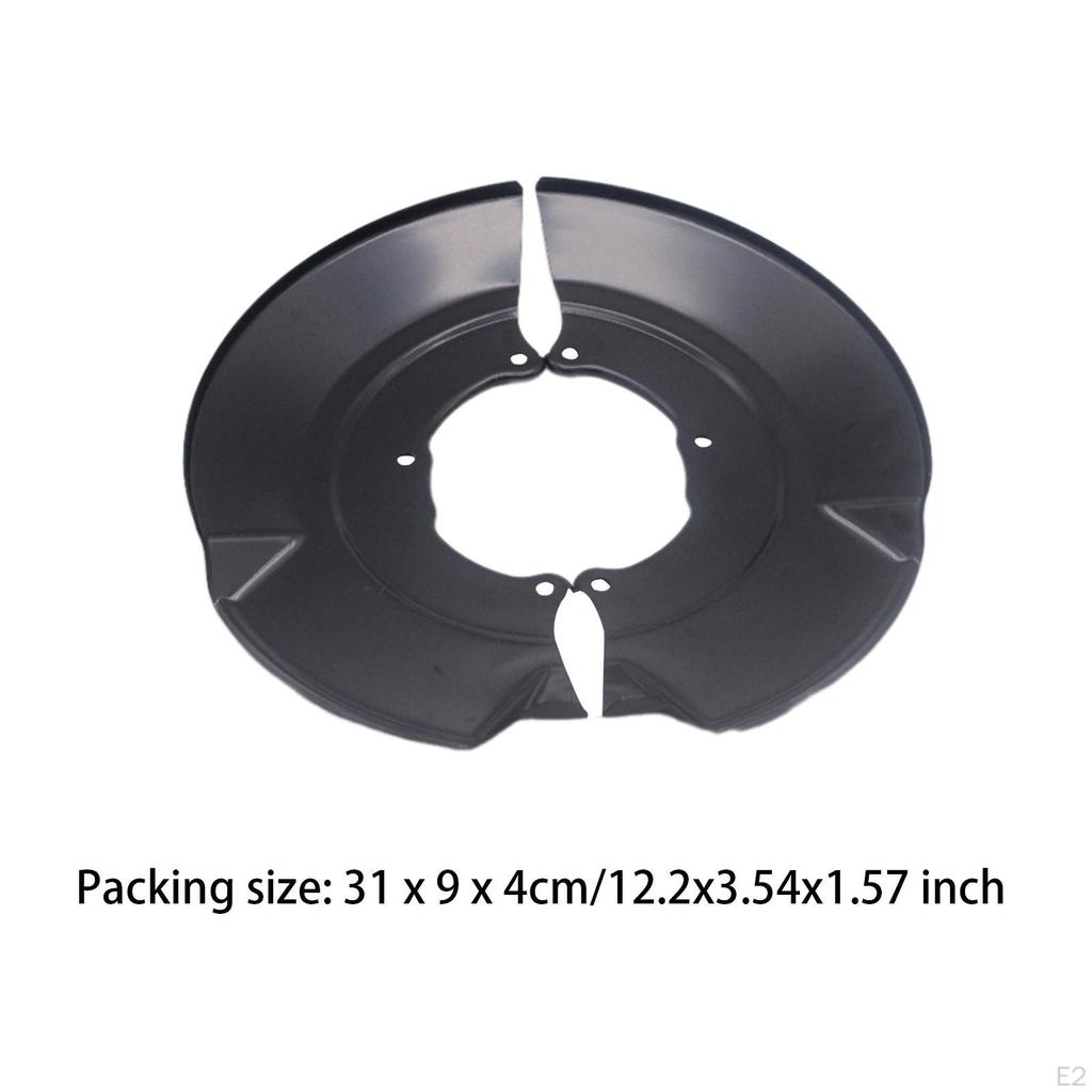 2 Stück Vordere Seitenbremse Staubschutz 7D0407343A Ersatzteile 7D0407343B Einfache Montage Automobil