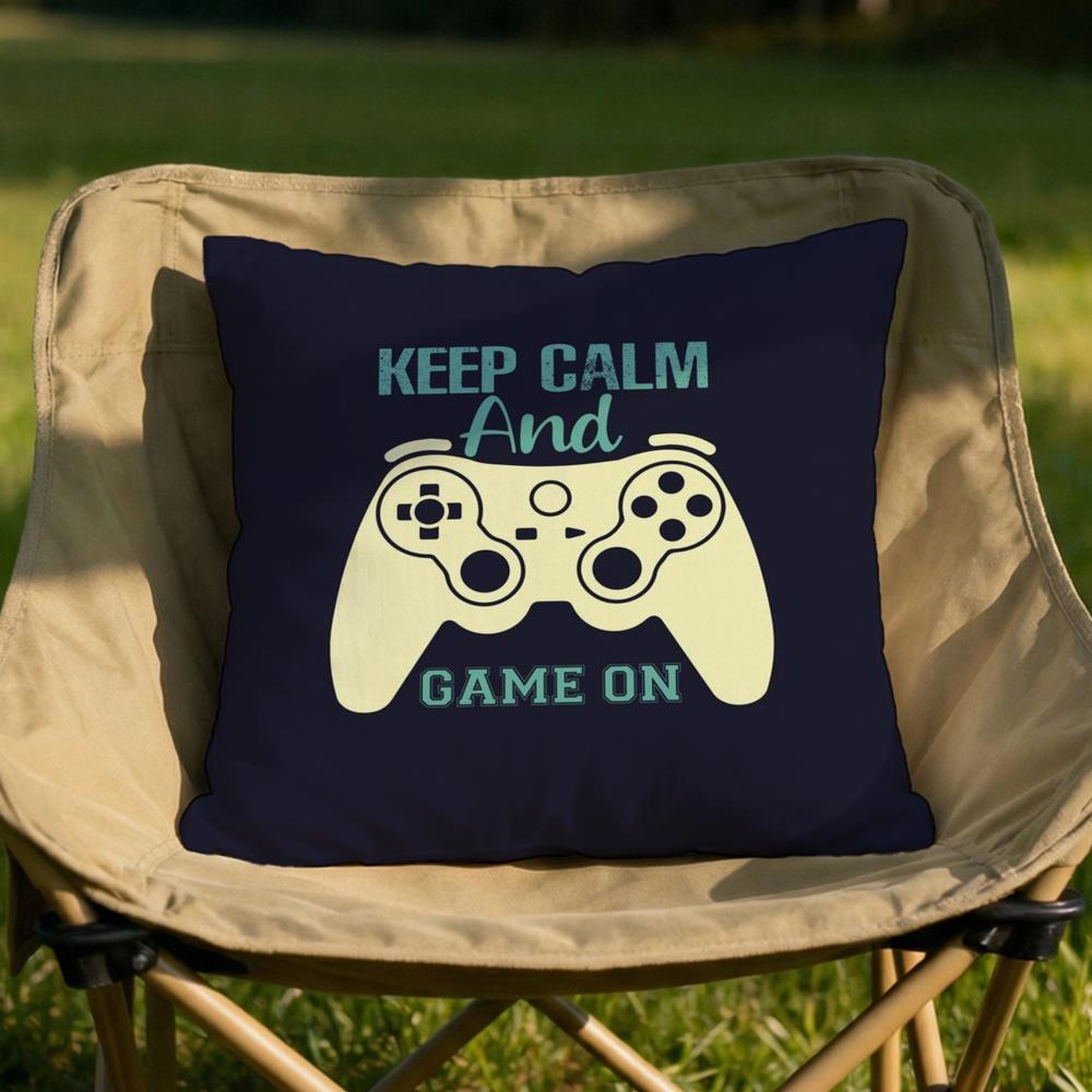 Colorful Graffiti Gamepad Cushion Cover Soft Reversible  Durable Pillow Cover  MultiScene Use for Home  Car Daily Comfort