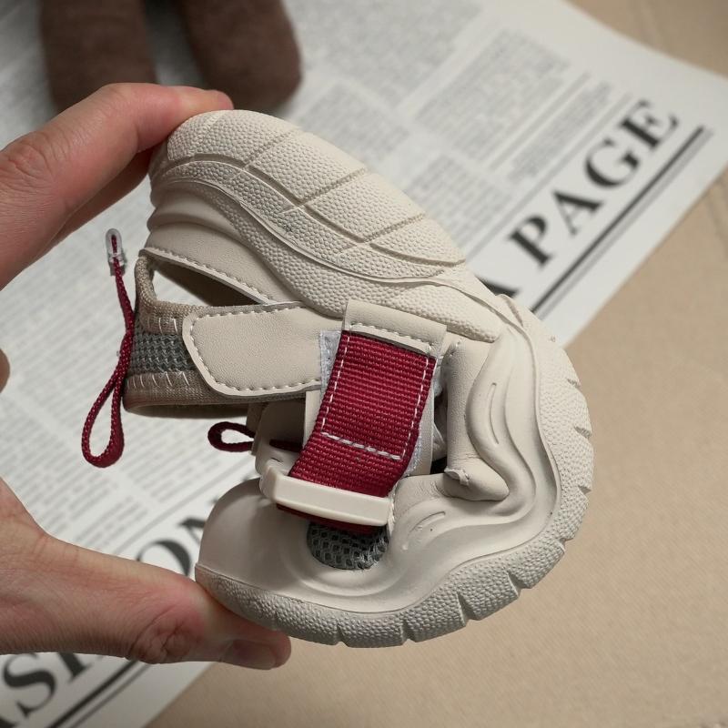 Fashion Girls' Shoes 2025 Summer New Kids Sandals Soft Soled Boys Mesh Shoes Simple Anti Slip Child Beach Shoe Zapatos De Mujer