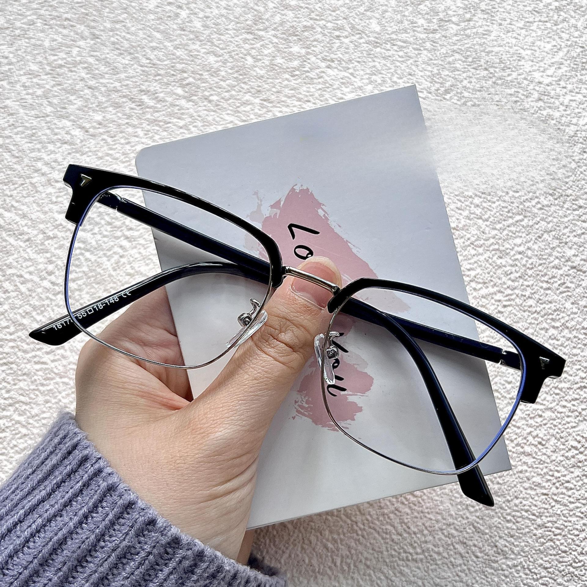 Новые мужские очки в полуоправе — фото 4