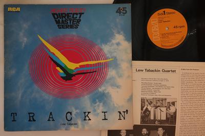12inch Record LEW TABACKIN  Im All Smiles  Cotton Tail  Trac RDCE3 RCA 1977 Japan Jazz Used