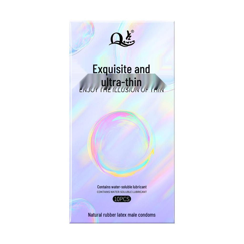 Q-point Ultra-Thin Hyaluronic Acid Condoms: Long-Lasting and Safe for Enhanced Pleasure.