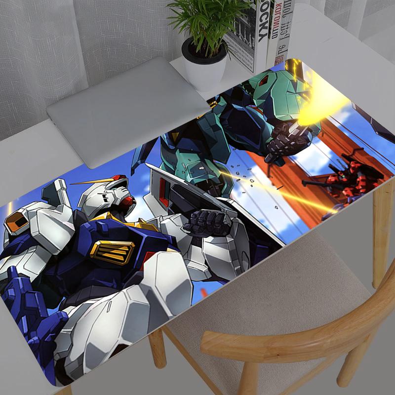 Kawaii Mouse Pad Anime Mobile Suit Gundam Cute Girl Gabinete Gamer Computer Desk Mat Keyboard Gaming Accessories Mousepad