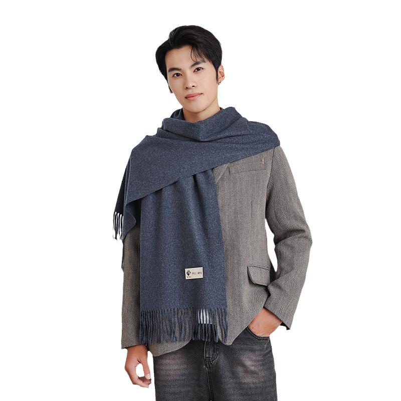 Wool and Cashmere Winter Scarves for Men, Women, and Boys - Stylish and Warm