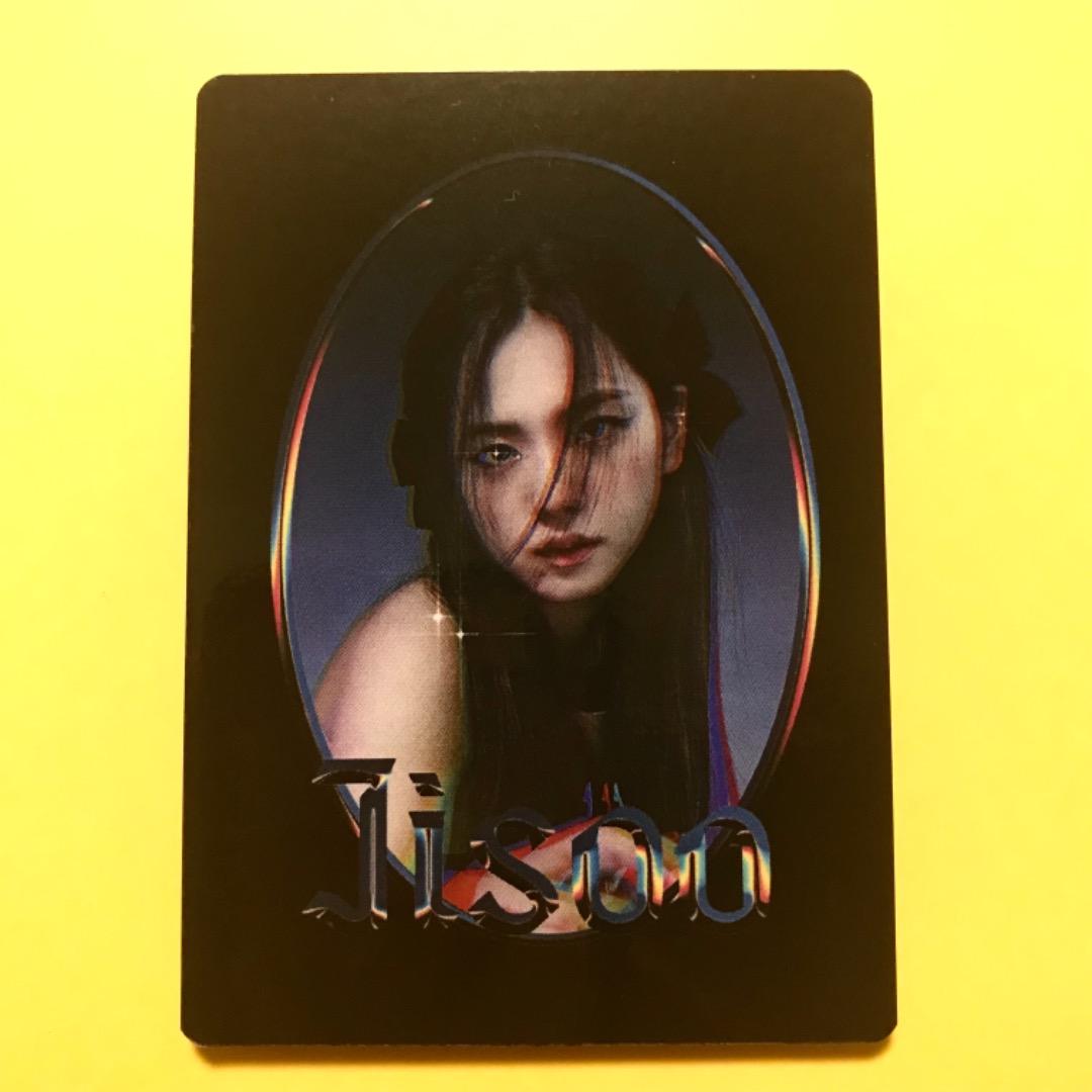

[USED] Blackpink Jisoo trading card How You Like That