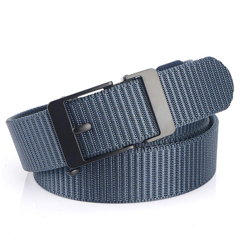 Unisex Belt Versatile And Slimming With Metal Buckle Belt Paired With Jeans