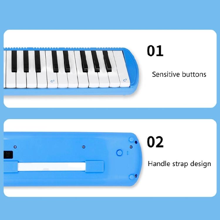 32 Keys Melodica Musical Instrument Professional Melodica Portable Keyboard Instrument 32 Keys Keyboard