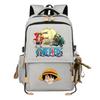 ONE PIECE Backpack Teen Student Large Capacity Fashion Backpack
