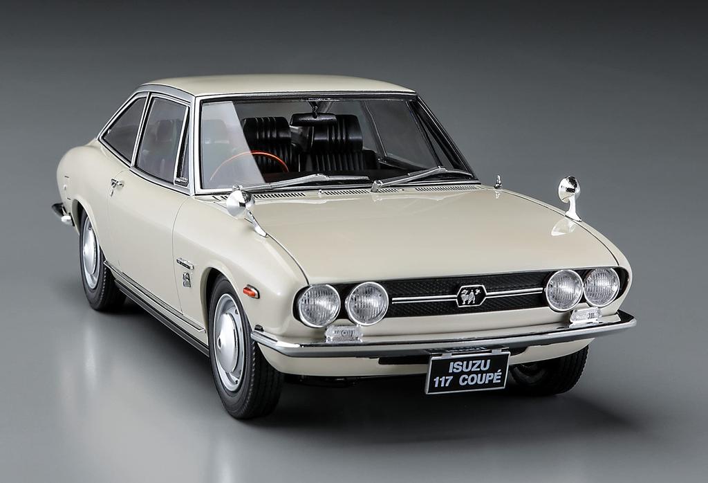 Hasegawa Historic Car Series Isuzu 117 Coupe Früher Typ Plastikmodell HC44 1/24