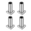 Linear Ball Bearings LMK8LUU Square Flange Steel Cage for CNC Machines 3D Printers