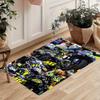 Doctor Valentino Rossi Kitchen Floor Mat Long Strip Mat Antislip Machine Washable Suitable For Bathrooms Laundries Home Decoration Carpets