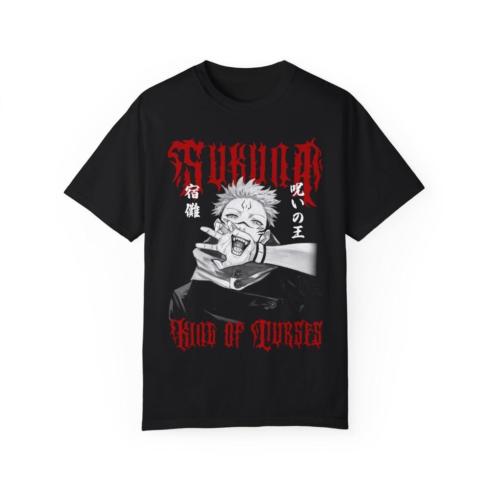 Sakuna Shirt | King Of Curses | Retro Anime Manga Shirt Unisex T-Shirt L