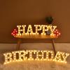 Luminous 26 English Alphabet Light Night Lamp Wedding Party Room Letter Decor