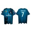 Cristiano Ronaldo Real Madrid Retro 17-18 Soccer Jersey L Intl Breathable Quick-Dry Fan Version