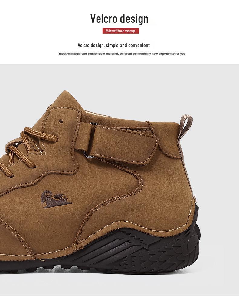 Men's High-Top Octopus Boots - Outdoor Sports and Casual Martin Style for Autumn/Winter