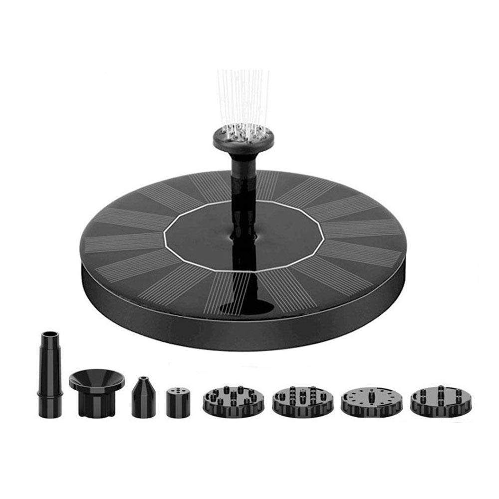 

Solar Bird Bath Fountain Pump,Upgrade Solar Fountain,Free Standing Floating Solar Powered Water Fountain Pump for Bird Bath,Garden,Pond,Pool,Outdoor 1w-13cm