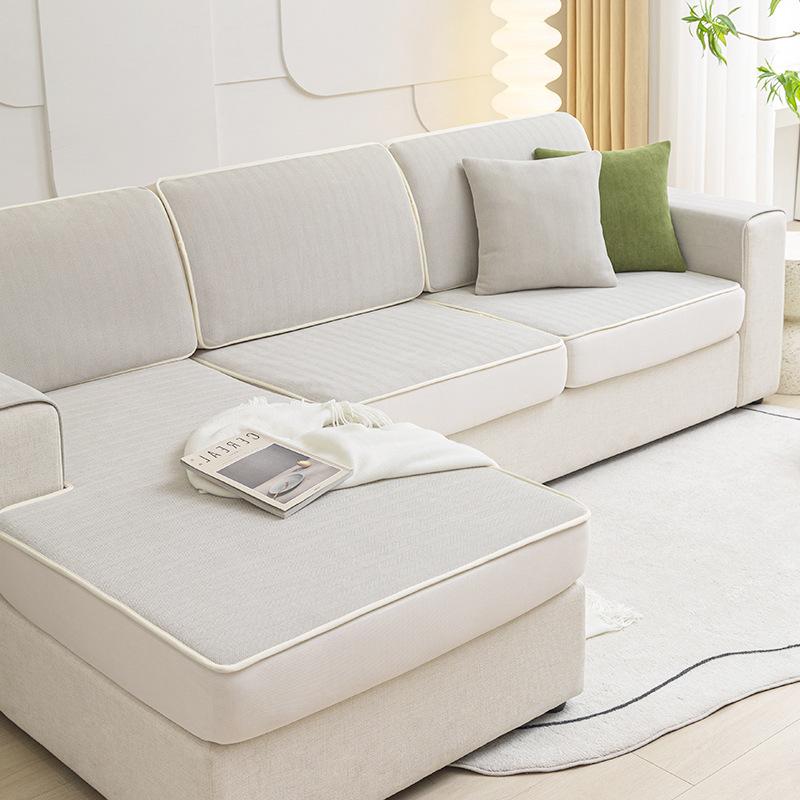 

Эластичный чехол на диван, универсальный чехол для дивана из синели, подушка для ленивого дивана, универсальный чехол для сиденья Four Seasons.. 60*60