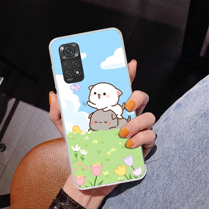 

Cute Peach Goma Cat Phnoe Case for Phnoe Case for Xiaomi Redmi Note 15 14 14S 13 Pro Plus 12 12S 11S 11E 10S 10 11T 5G Unique Co Redmi Note 14 4G