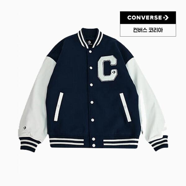 Converse Varsity C Утепленная куртка Темно-синяя 10027241 A01 100