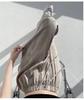 Women's High-Waisted Wide-Leg Straight Pants, Slimming, Floor-Length, Loose Fit, for Spring & Autumn.