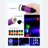 Waterproof UV Flashlights For Wooden Shirmp USB Rechargeable Flashlight  Sea Fishing