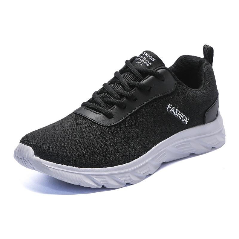 Mesh breathable casual sneakers with head lining Large size lightweight