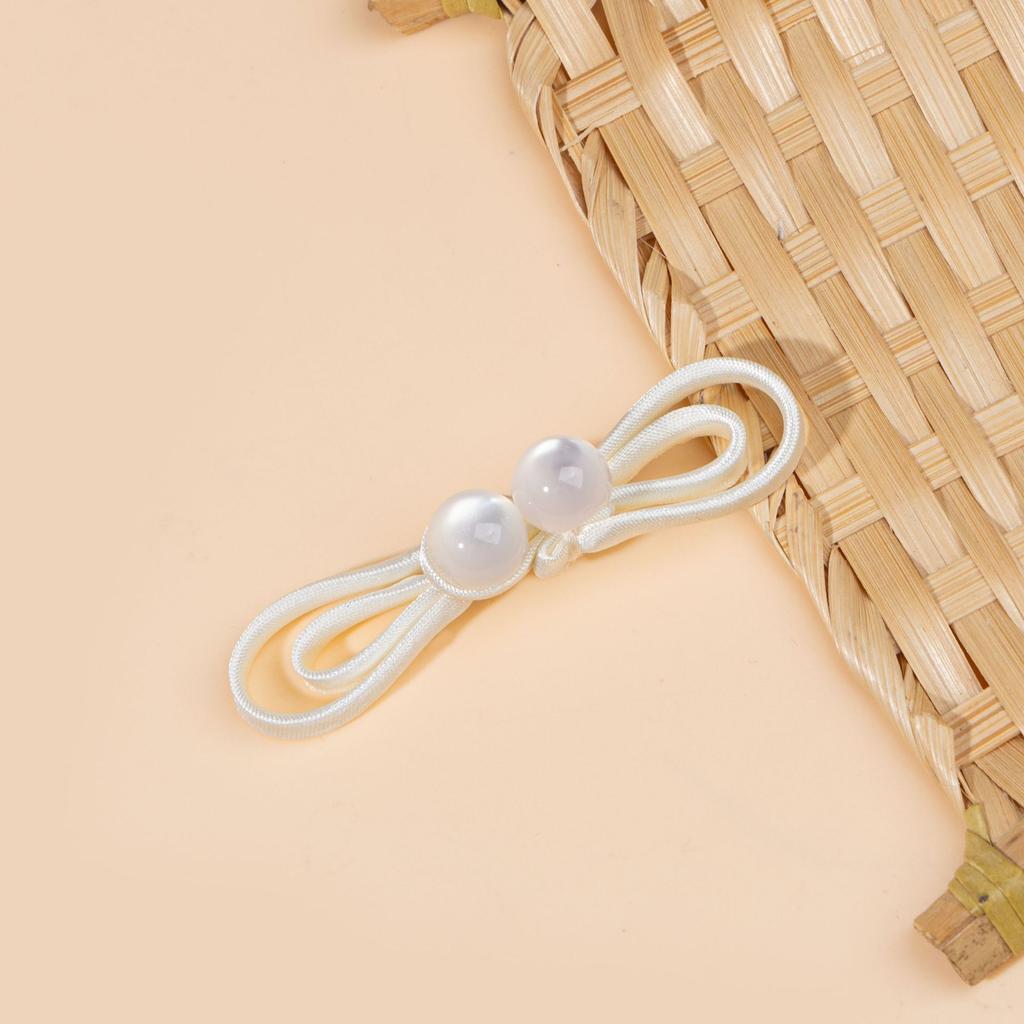 5pcs/set Traditional Chinese Frog Clasp Handwoven Chinese Knot Button for Cheongsam Hanfu Dress