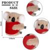 Haiabei 20 Stykker Koala Clip-On Blyantklemmer Plysj Koala Bjørn Klemmer På Leketøy